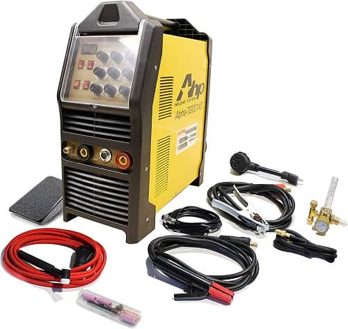 thumbnail image 2 of HTP America 12' Swivel Head TIG Torch - WP17 Style, Air-Cooled - Upgrade For Eastwood, Lotos, AHP, Longevity (SH1712-ND-M16) 2 of 4