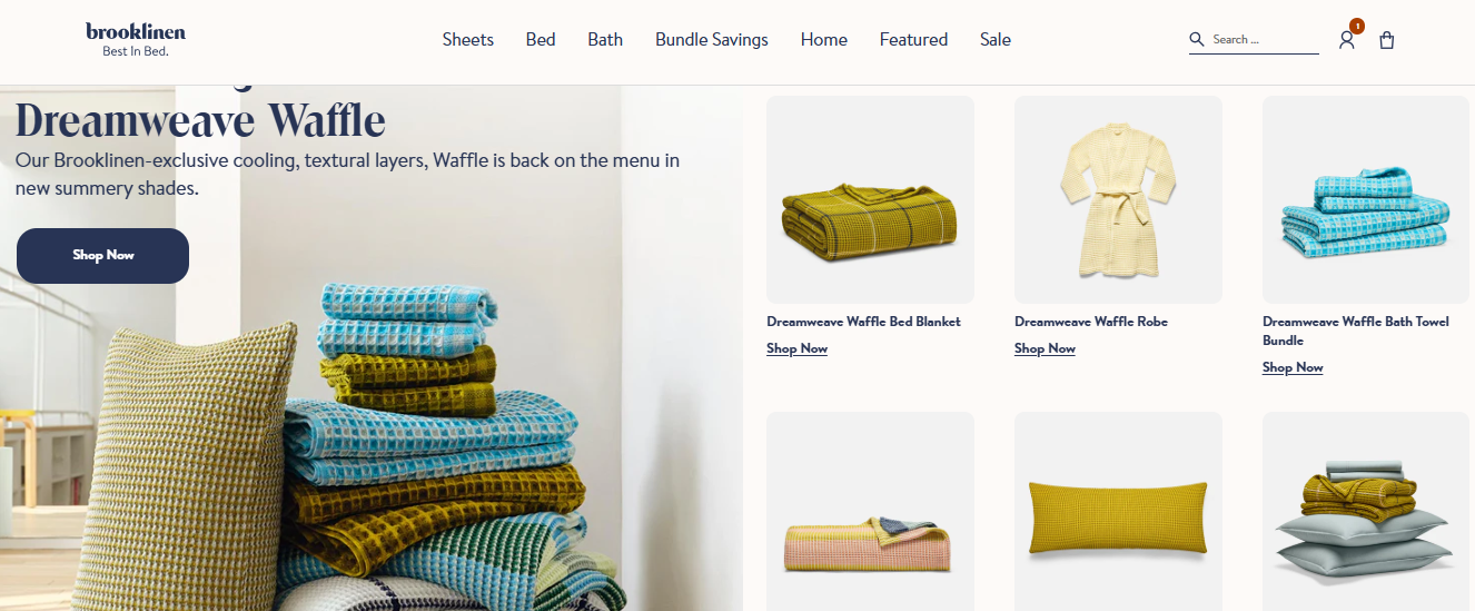 Onsen vs Brooklinen Towels
