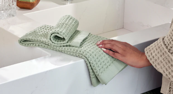 Storing towels