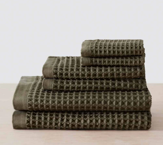 The Citizenry Imabari Waffle Towel Set