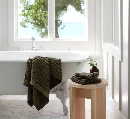 Best Luxury Splurge: The Citizenry Imabari Waffle Towel Set
