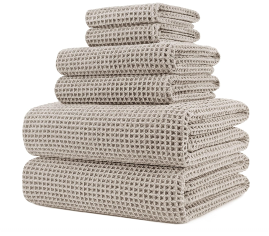 POLYTE Microfiber Waffle Set
