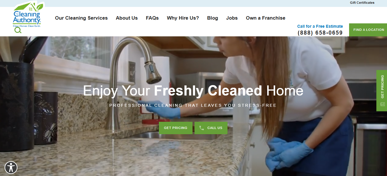 The Cleaning Authority: Best for Deep Cleaning