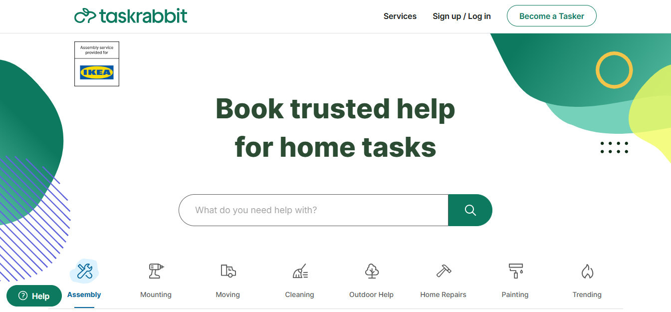 TaskRabbit: Best for Flexible Household Tasks