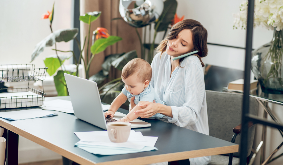 busy mom