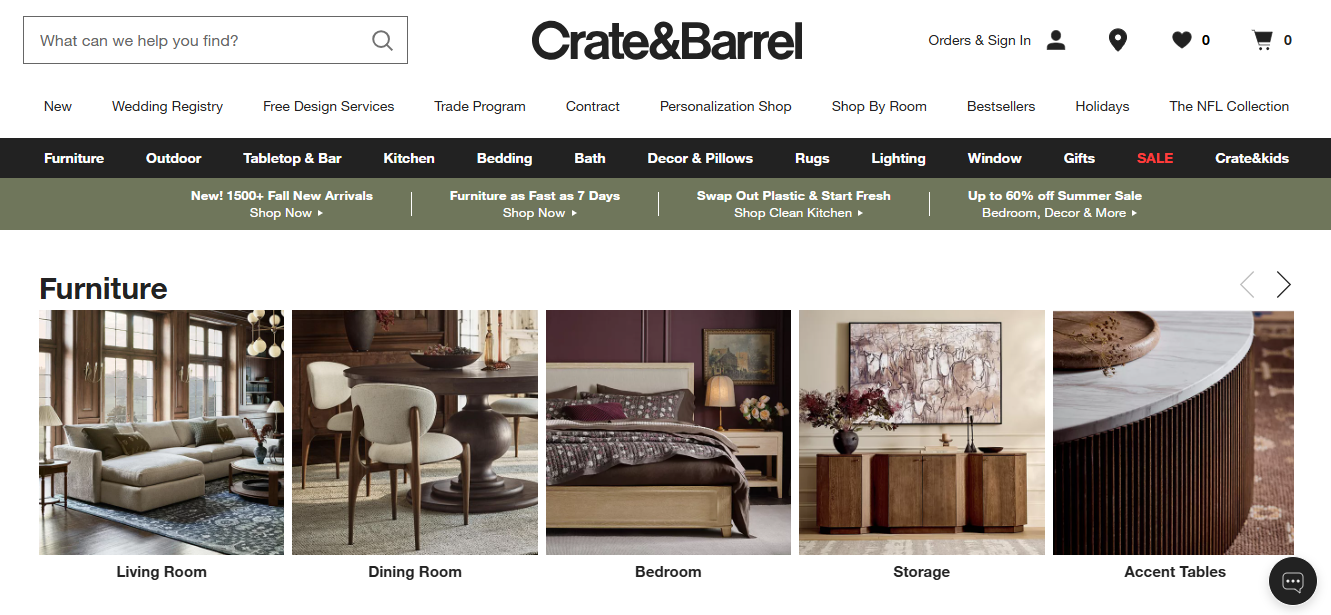 Crate & Barrel