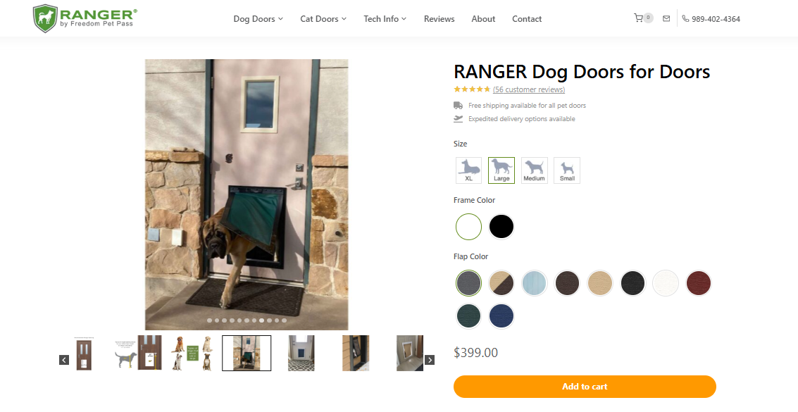 RANGER Pet Door Worth the Price