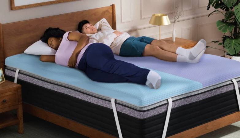 Dual Comfort Mattress Topper with GlacioTex by Helix