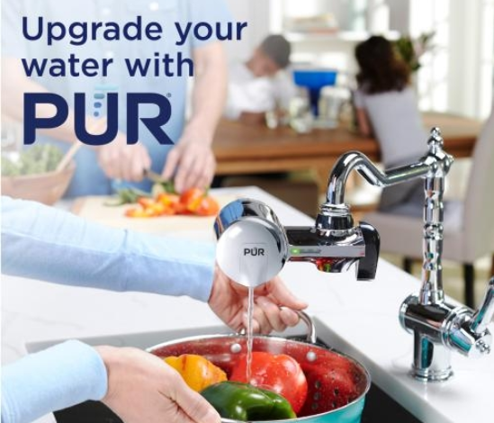 Best for Broad Contaminant Reduction: PUR PLUS Faucet Mount Filter